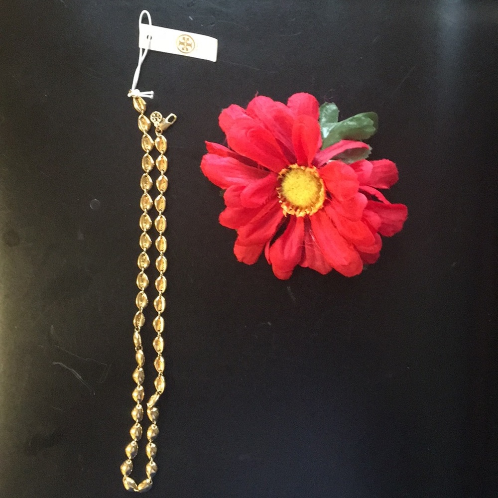 Tory Burch Gold Minak simple necklace